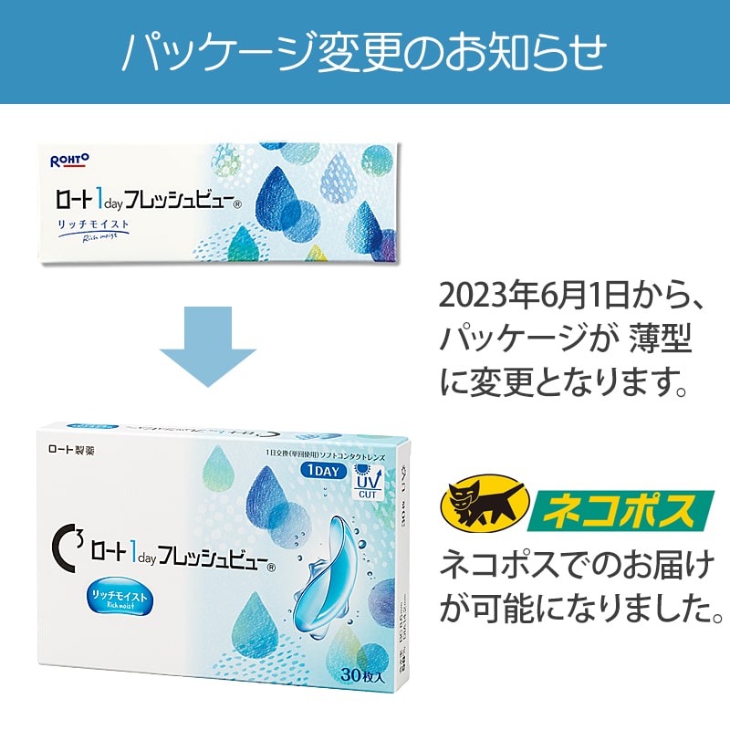 パッケージデザイン変更で、4箱までポスト投函便に対応しています。